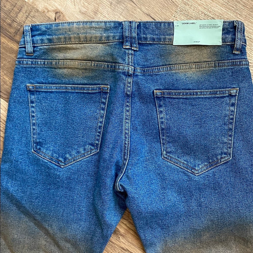 Off-White Main Label Mens Jeans 30 - Picture 6 of 7
